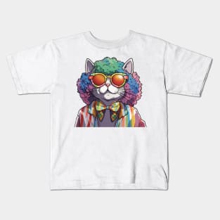 Whisker Carnival Chic Kids T-Shirt